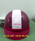 Hình ảnh: Mũ bảo hiểm siêu thị Aeon Mall, mũ bảo hiểm quà tặng thương hiệu giá rẻ