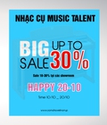 Hình ảnh: Combo giảm 30% khi mua đàn Piano tại Music Talent