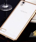 Hình ảnh: Ốp lưng OPPO F1 A35 dẻo trong suốt viền xi