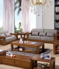 Hình ảnh: Sofa gỗ tự nhiên hiện đại 