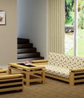 Hình ảnh: Bộ sofa gỗ nệm phong cách mới SFG19