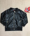 Hình ảnh: M1074.1 Áo khoác da cúc cổ, bé trai, Made in Viet Nam, size 1 7, r/7