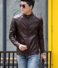 Hình ảnh: Áo khoác da nam lót lông siêu ấm áp cho những ngày đại hàn, các mẫu mới nhất đã cập bến giá sỉ lẻ tôt nhất