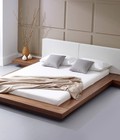 Hình ảnh: Giường ngủ hiện đại - giường gỗ óc chó (walnut)