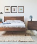 Hình ảnh: Giường ngủ gỗ óc chó sang trọng và chất lượng 