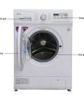Hình ảnh: Gấp 3 lần tiết kiệm thời gian bạn với máy giặt lg 7kg F1207NMPW