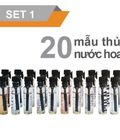 Hình ảnh: Set 20 mẫu nước hoa cao cấp