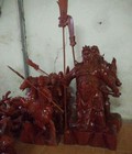 Hình ảnh: Tượng quan công cưỡi ngưạ cao 70, gỗ xà cừ
