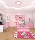 Hình ảnh: Phòng ngủ bé gái Hello Kitty - PNG.006