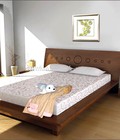 Hình ảnh: Mẫu giường ngủ gỗ sồi hiện đại GN60