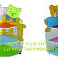 Hình ảnh: Kệ góc mầm non giá rẻ