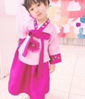 Hình ảnh: Áo dài thêu ruy băng Hanbok Hàn Quốc siêu xinh cho bé yêu