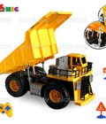 Hình ảnh: Xe ben hạng nặng điều khiển từ xa 6 kênh kèm phụ kiện biển báo Mã SP: 270410