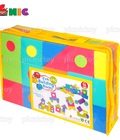 Hình ảnh: Đồ chơi khối xây dựng 96 miếng mút xốp Mã SP: 360090