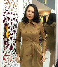 Hình ảnh: Thanh lý lô áo khoác kaki nữ Burberry hàng thiết kế chuẩn, giá sản xuất