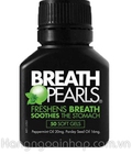 Hình ảnh: Viên uống thơm miệng Breath pearls hộp 50 viên của Úc