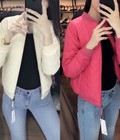 Hình ảnh: Xả kho hàng áo bomber trần trám lót lông cừu uniqlo giá cực rẻ