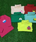 Hình ảnh: Sản Xuất Đổ Buôn Số Lượng Lớn Áo Thun cotton Len Cao Cổ Cho Bé Tại Hà Nội
