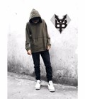 Hình ảnh: Áo khoác chui đầu có nón áo hoodie