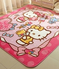 Hình ảnh: Thảm bé gái hoạ tiết Hello Kitty – TKT.002