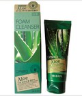 Hình ảnh: Sữa rửa mặt lô hội Hàn Quốc cao cấp Dabo Aloe Foam Cleanser 180ml