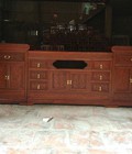 Hình ảnh: kệ tivi  gỗ hương giá tại xưởng sản xuất