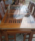 Hình ảnh: Bàn ghế ăn gỗ trẹo