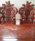 Hình ảnh: Bộ bàn rồng tay khuỳnh gỗ hương( mộc giảm 5tr)