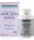 Hình ảnh: Viên Uống Chăm Sóc Da, Móng, Tóc Nature s Bounty Hair, Skin, Nails 250 Viên