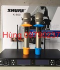 Hình ảnh: Micro không dây Shure K800 sóng khỏe chống hú tốt