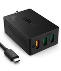 Hình ảnh: Sạc Aukey 3 Port 42W Tích Hợp Sạc Nhanh QC 2.0