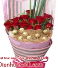 Hình ảnh: Điện hoa Valentine 14/2 hoa tươi giá rẻ mẫu đẹp
