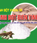Hình ảnh: Tinh bột khoai mì và Tinh bột biến tính giá rẻ