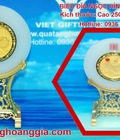 Hình ảnh: Quà biếu tết 2017 Đĩa ngọc gà trống 3D