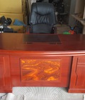 Hình ảnh: thanh lý bàn giám đốc vân đá 1m6x80cm 