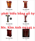 Hình ảnh: Bục phát biểu bằng gỗ tự nhiên giá rẻ