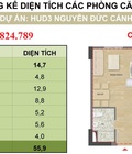 Hình ảnh: Bán chung cư hud3 nguyễn đức cảnh, diện tích 52,1m2.