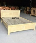 Hình ảnh: Giường gỗ sồi Nga GSN08