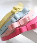 Hình ảnh: Thắt lưng nữ, thiết kế khóa hình nơ nổi bật, duyên dáng trẻ trung.