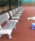 Hình ảnh: Ghế đá công viên 2 màu trắng ghi