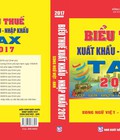 Hình ảnh: Biểu thuế xnk song ngữ năm 2017 tiếng anh tiếng việt mới nhất