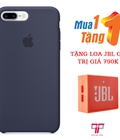 Hình ảnh: Case Silicone Iphone 7 Plus Chính Hãng Midnight Blue Tặng Loa JBL Go