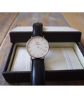 Hình ảnh: Đồng hồ 2 kim dây da Daniel Wellington