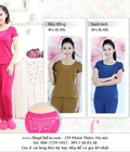 Hình ảnh: Bộ Cotton mặc nhà quần dài nữ nhãn hiệu PALTAL BLTN 23.2467