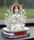 Hình ảnh: Tượng Phật Bà Quan Âm nghìn tay, phong thủy xe hơi, tượng trang trí ô tô