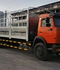Hình ảnh: Bán KAMAZ tải thùng mui bạt dài 9m3, tải 14 tấn, 2 cầu thực, nhập