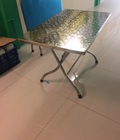 Hình ảnh: Bàn gấp inox 70x1,2