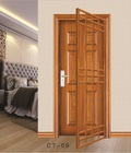 Hình ảnh: Cửa thép vân gỗ 2 lớp