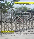 Hình ảnh: Cổng xếp tự động phải dùng inox 304 mới không bị gỉ