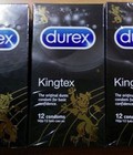 Hình ảnh: Bao cao su Durex Kingtes hộp 12 bao giá 99k
